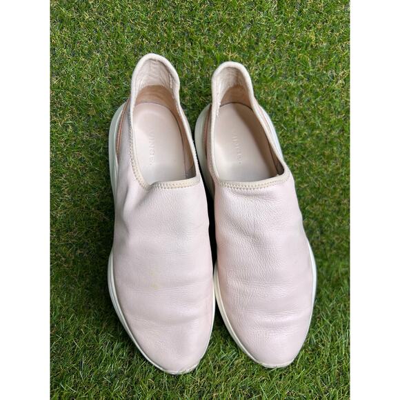 Vince. Marlon Blush Leather Slip On Sneaker 8.5 - Picture 6 of 12